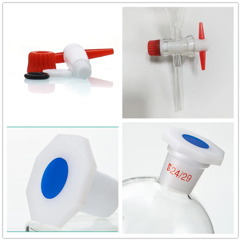 Imbuto Separatore A Pera In Vetro Borosilicato – Capacità 30-1000 Ml, Rubinetto In PTFE O Vetro (Varie Misure)