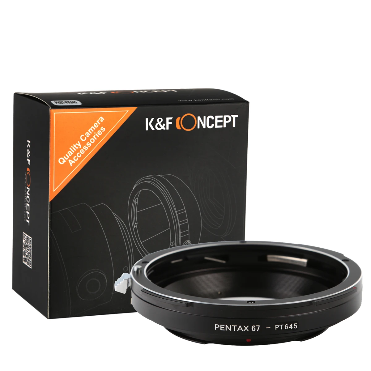 Adattatore Per Obiettivo K & F Concept Per Obiettivo Di Montaggio Pentax 67 P67 Per Fotocamera Pentax 645