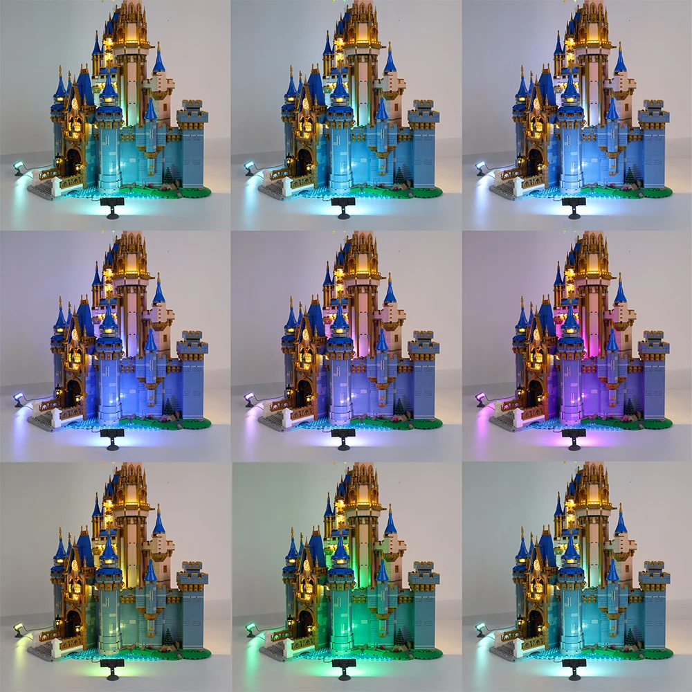 LED Light Set For 43222 Fairy Tales Princess Castle Building
