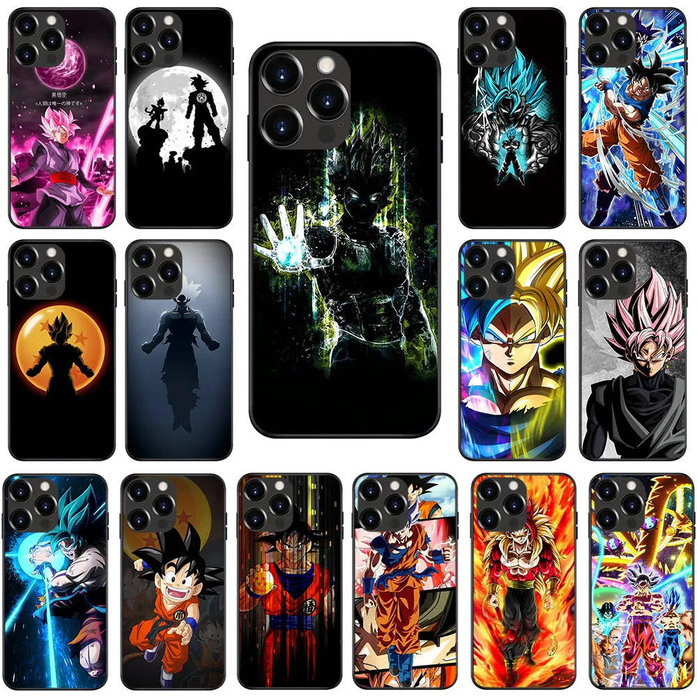 Фото Мягкий чехол для Samsung S21, J4Core, S10, S10E, M02, M02S, A02S, A12, A03S, S22, S23, A01, A02 Plus Lite, Ultra, UK-3, с аниме G-Goku Balls №1