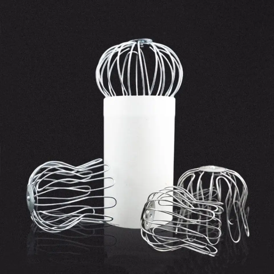 Edelstahl Dachrinnenschutz Sieb 75-85mm - Rostfreies Laubschutzgitter Für Fallrohre & Abläufe