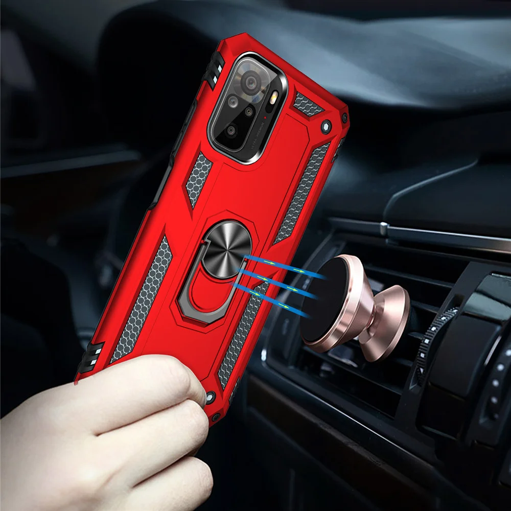 Xiaomi Redmi Note 10 S Per Xiaomi Redmi Note 10 S Custodia Antiurto Per Redmi Note 10 S Custodia Protettiva Per Anello Magnetico