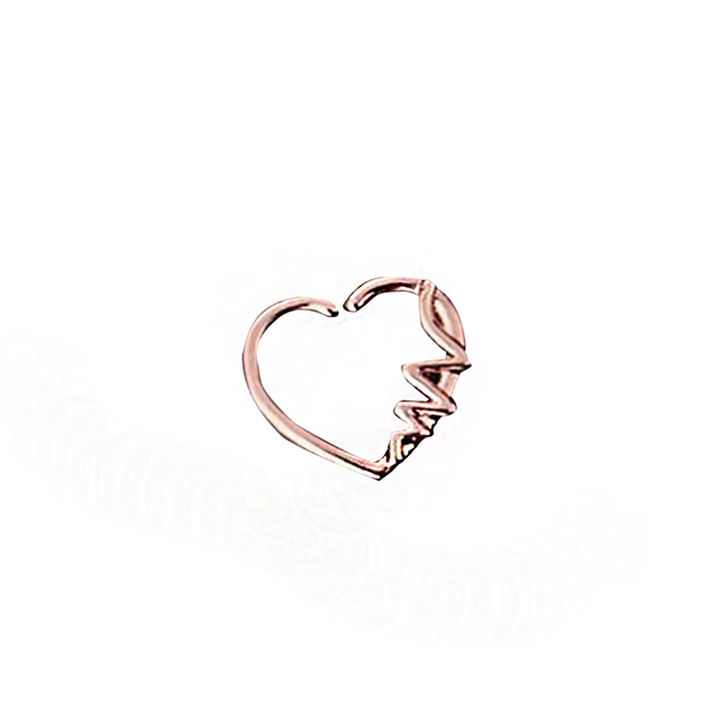 Hoop Nostril Bendable Ring Gem Cartilage Tragus Daith Piercing Earrings Septum Clicker Helix Conch Rook Piercing