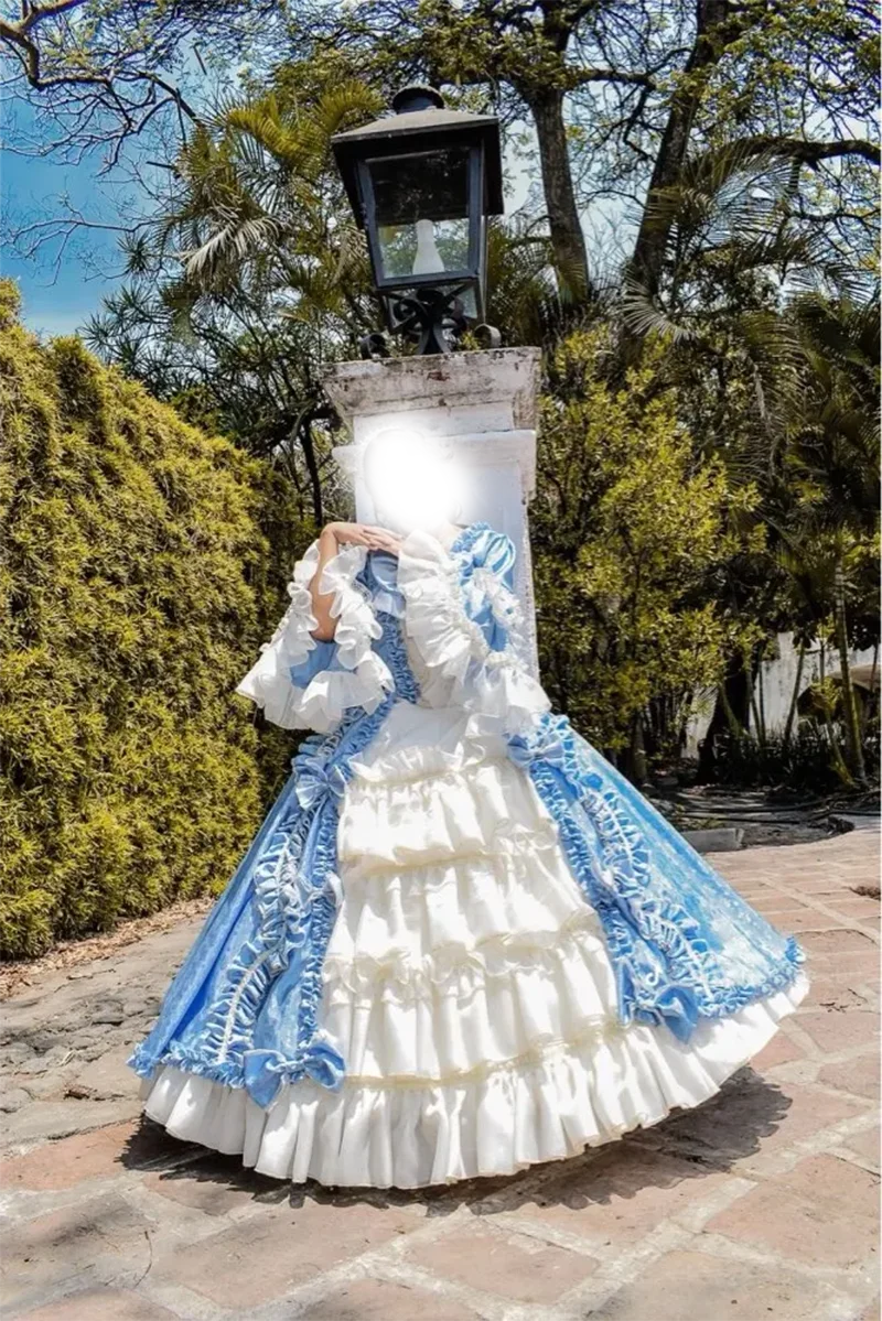 Renaissance Rococo Dress Marie Antoinette Baroque Ball Gown