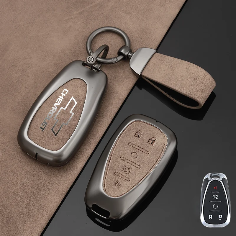Key Case Cover Key Case Car Key Shell Car Key Case Cover Shell Holder For Chevrolet Chevy Malibu Camaro Cruze Traverse Spark Equinox Sonic Volt Bolt Blazer Onix Sonic