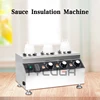 Sauce Warmer Commercial Chocolate Warming Machine Stainless Steel Electric Soy Jam Heater Filling Machine 1/2/3 Bottles 110V220V 2