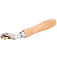 Welding Handheld Roller Hand Held Seam Roller Corner Wallpaper Seam Roller Hand DIY Welding Tool 6mm Brass Press Wheel - Image 3
