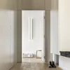 Nordic White Rectangle LED Wall Light Foyer Bedroom beside metal linear lamp Minimalist Aisle office staircase art decor lamp 6