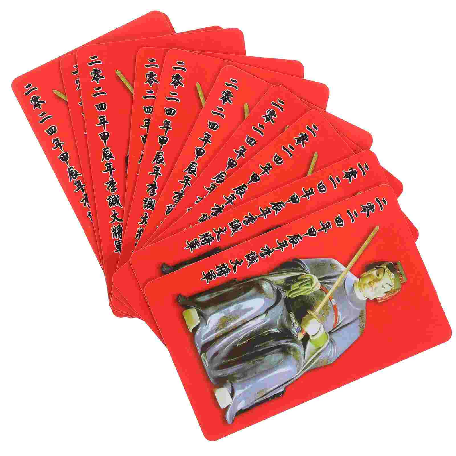

Chinese Style Amulet Taisui Card Taisui Card Luck Auspicious Success Protection Card