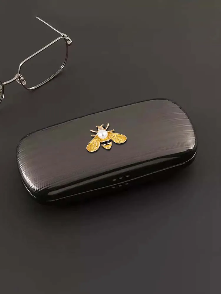 

Чехлы для очков из алюминиевого сплава для высококачественных солнцезащитных очков для женщин подвеска в виде звезды декор с кристаллами