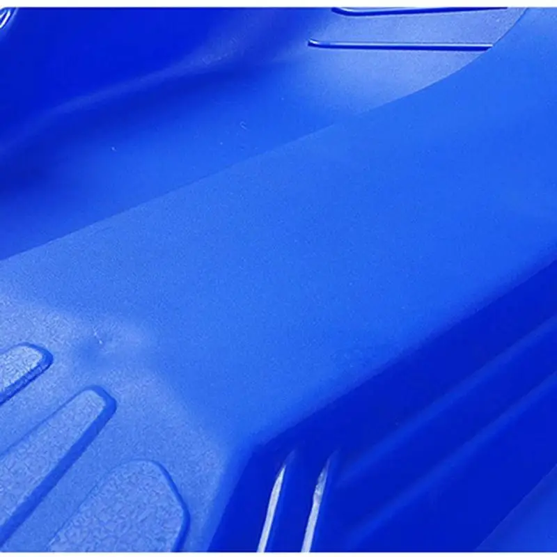 Downhill Sprinter Plastic Snow Sled Toboggan Snow Sled 2Handles Kid Grass Toboggan Sand Slider Luge for Winter Sport