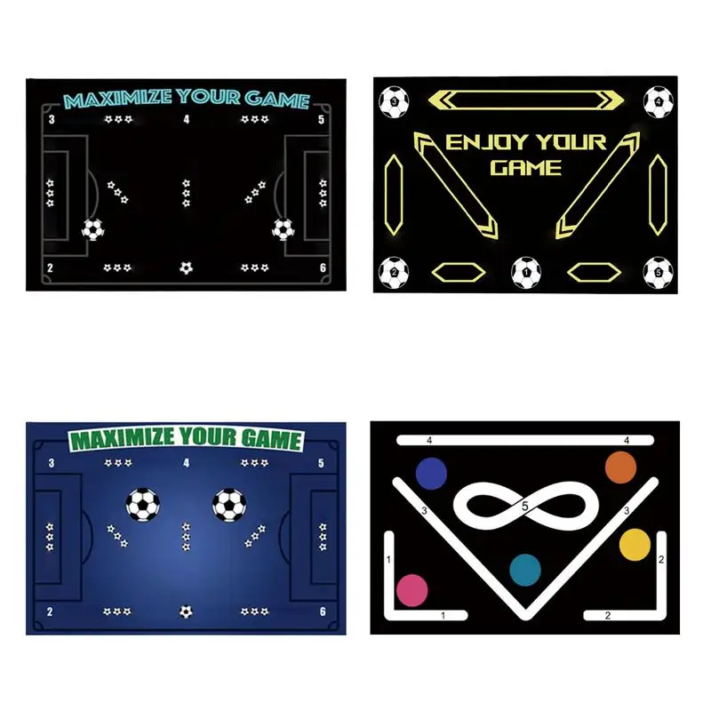 Football Footstep Training Mat Silent Absorption Anti-Skid Soccer Footwork Training Mat Soccer Train For Equipment