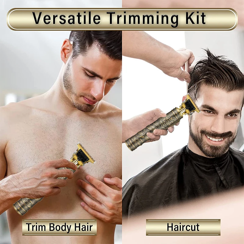 T9 Hair Clippers Razor For Men Beard Shaving Machine Trimmer Barber Shop Electric Shaver For Men Professional Beard Trimmer