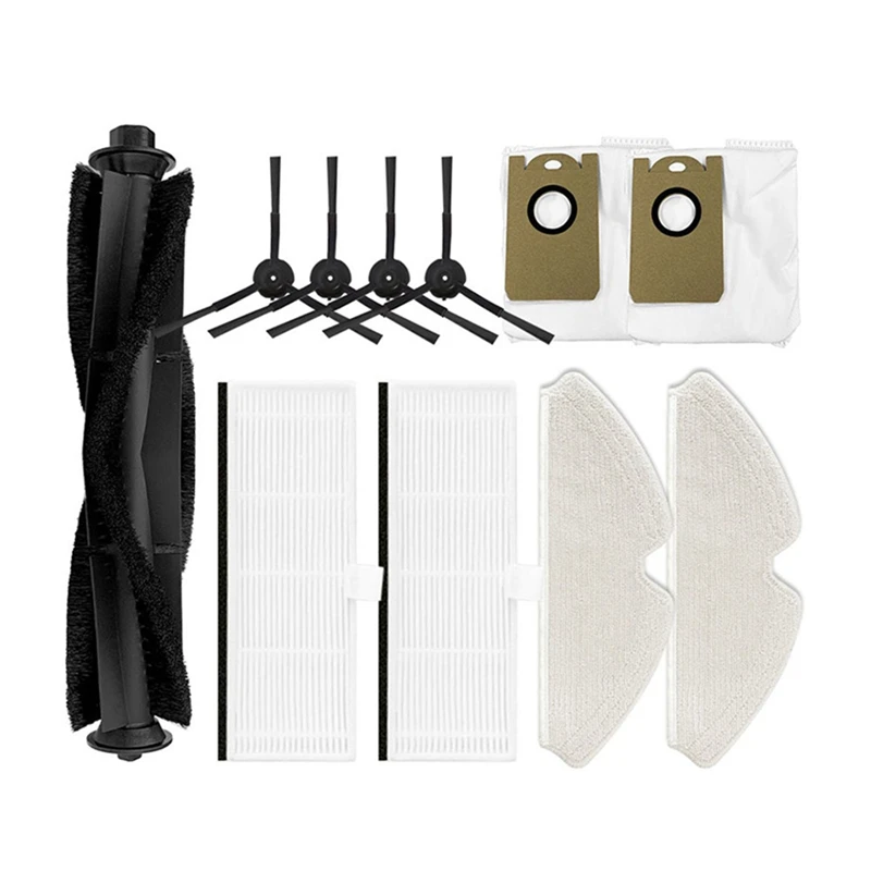 

For Proscenic M7 Pro / Kyvol Cybovac S31 / HONITURE Q6 / Uoni V980 Plus Robot Vacuum Parts Main Side Brush Hepa Filter