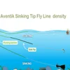 Aventik Full Fast Sinking Fly Fishing Line Weight Forward Taper Fly Line With 2pcs Welded Loop 6 IPS 90FT 6