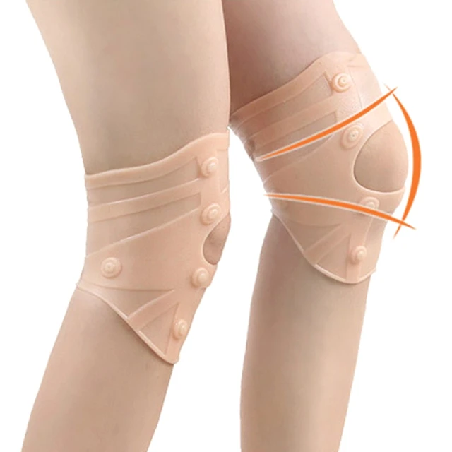 1Pc Magnetic Therapy Knee Pad Waterproof Silicone Compression Support Brace Guard Pain Relief Patella Protector Drop Shipping 2
