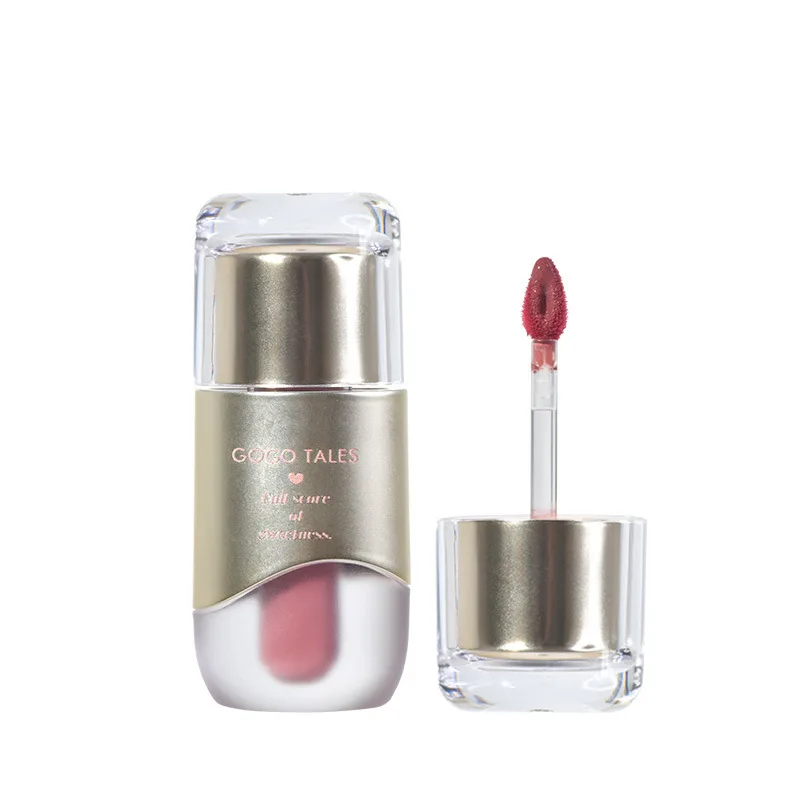 GoGoTales Chubby Ding Water Mist Non-sticky Lip Gloss Matte Lip Glaze Watery Velvet Korean Lipsticks Cosmetics Makeups
