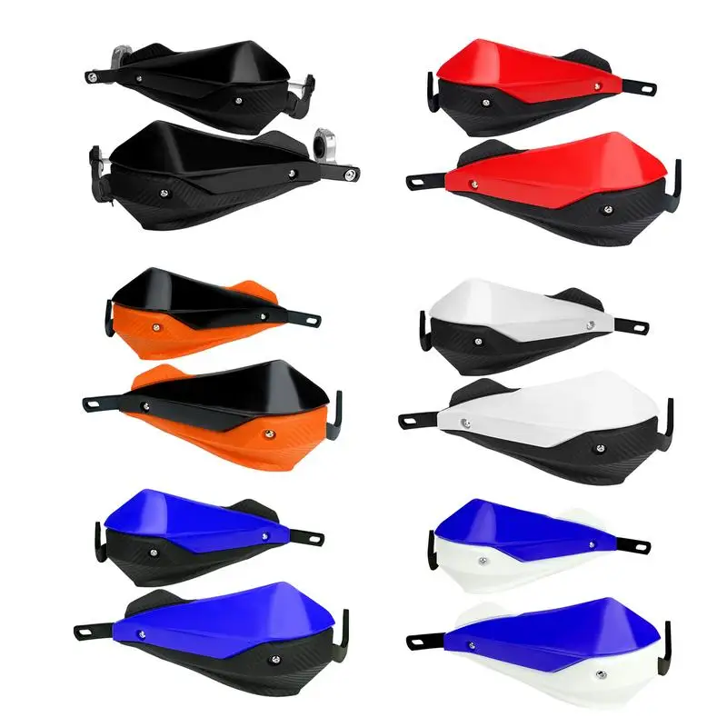 

Motorcycle Handlebar Hand Guards Dirt Bike Handguards Durable Dirt Bike Handguards Motorcycle Drop Guards For Off-Road Riding
