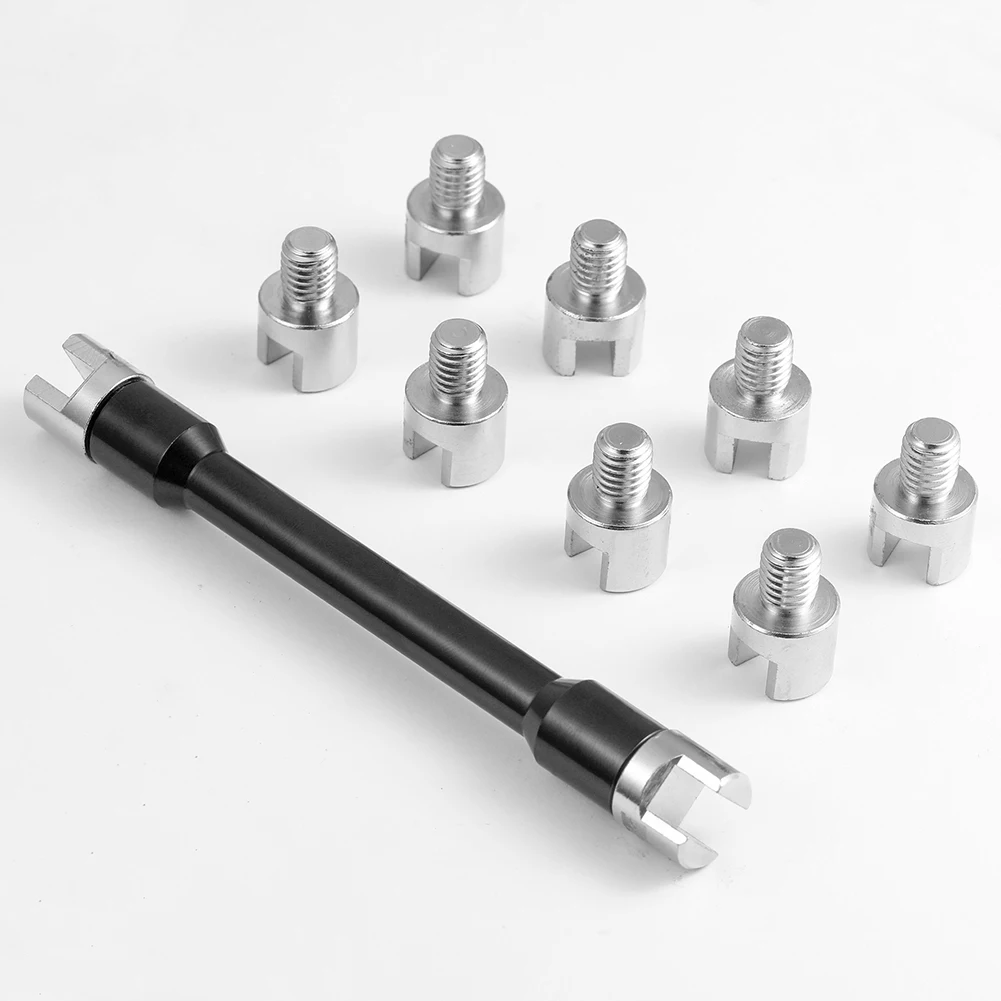 High Quality Steel Motorcycle Spoke Spanner Wrench Motorcycle Dirt Bike Wheel Rim Tool With Storage Box