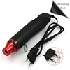 220V EU Standard DIY Hot Air Gun Mobile Phone Repair Tool Hair Dryer Welding Support Seat Shrink Plastic Air Heat Gun 300W 1