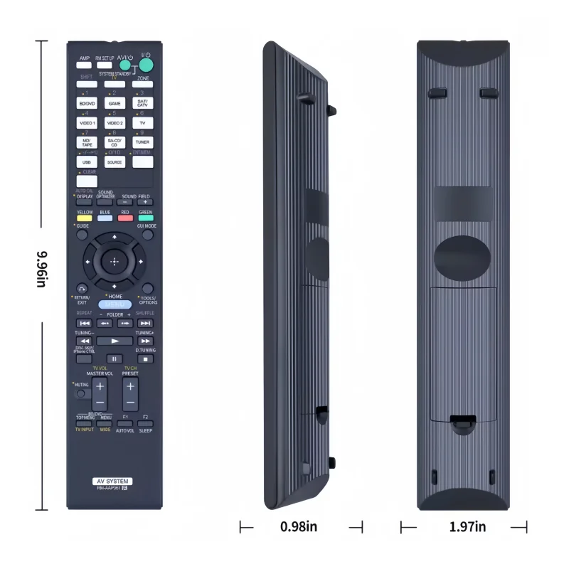 RM-AAP061 리모컨 AV 리시버 STR-DH720 STR-DH720HP STR-DH820 RM-AAU106 RM-AAP063 호환 예비 부품