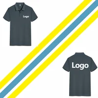 Polo avec Logo personnalisé, broderie décontractée, marque d'entreprise personnelle imprimée, vêtements pour hommes et femmes, 16 couleurs, hauts à la mode d'été 6