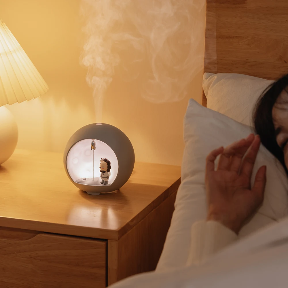 100ML Mini Aroma Oil Diffuser USB Essential Oil Atomizer Electric Air Humidifier with LED Night Lamp For Home Bedroom Mist Maker 5