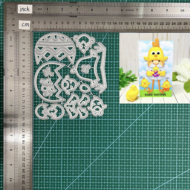 

Metal Cutting Dies gnome dies chick add on For DIY Scrapbook Cutting Die Paper Cards Embossed Craft Die Cut