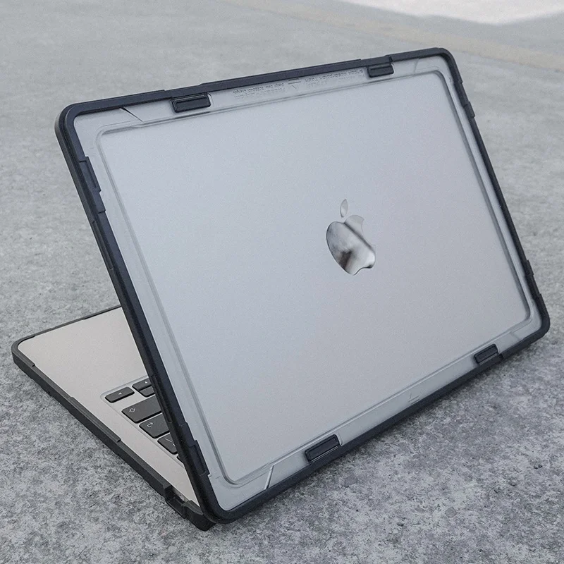 Fatbear-grau Militar Robusto Case Armadura à Prova de Choque Capa para Apple Macbook Pro 2023 m3 Pro Max 142
