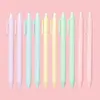 10 Pcs/Set Kawaii Candy Colored Gel Pen Creative Macron Color Series Student Writing School Office Supply Stationery