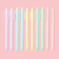 10 Pcs/Set Kawaii Candy Colored Gel Pen Creative Macron Color Series Student Writing School Office Supply Stationery