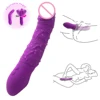 Thrusting Dildos G-spot Vibrator Sex Toy for Woman Silicone Massager Penis Clitoris Stimulator 9 frequency vibrating Magic Wand 1