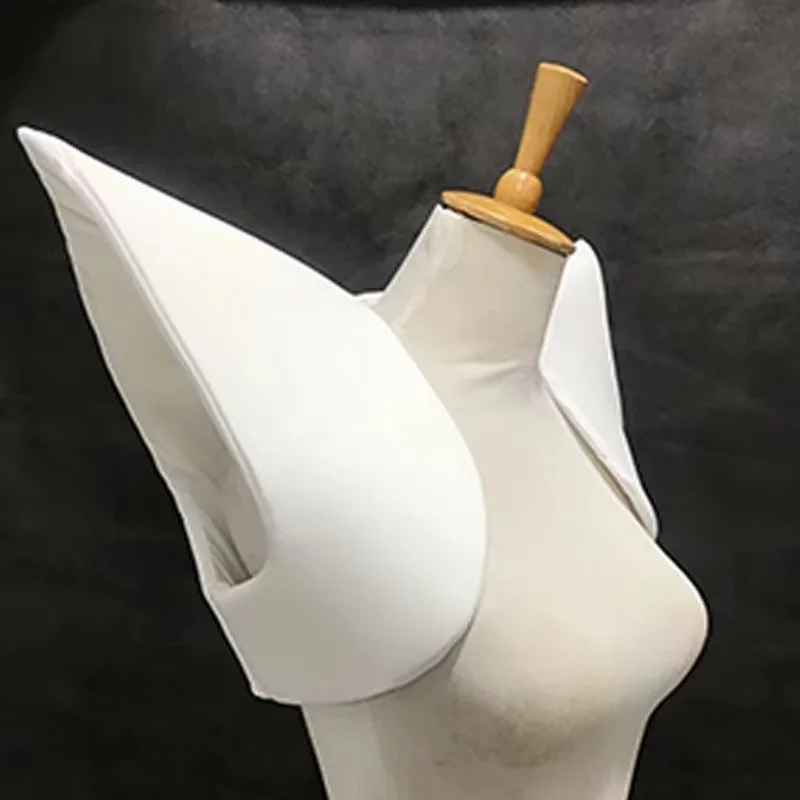 Women Male Stage Costume Accessories Nightclub Singer Dancer Rave Outfit Women Male Stage Costume Flying Shoulder Vest