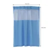 Hospital Curtain with Flat Hooks Machine Weaving Polyester Cubicle Curtain Divider Privacy Screen for Hospital Medical Clinic 3