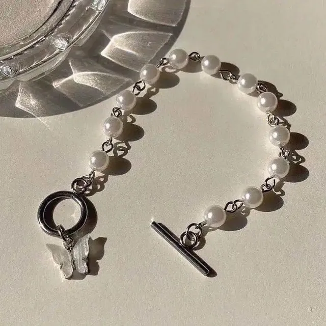 Bracelet en alliage de zinc, bracelet fleur en zircon étincelant, bracelet fait main en alliage pour usage quotidien, accessoire de mode pour soirée