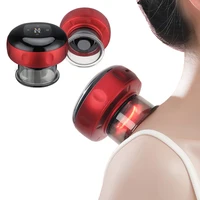 Smart Cupping Scraping Therapy Massager with Red Light Therapy Timing Electric Cupping Massager Bian Stone Gua Sha Scraping Tool 1