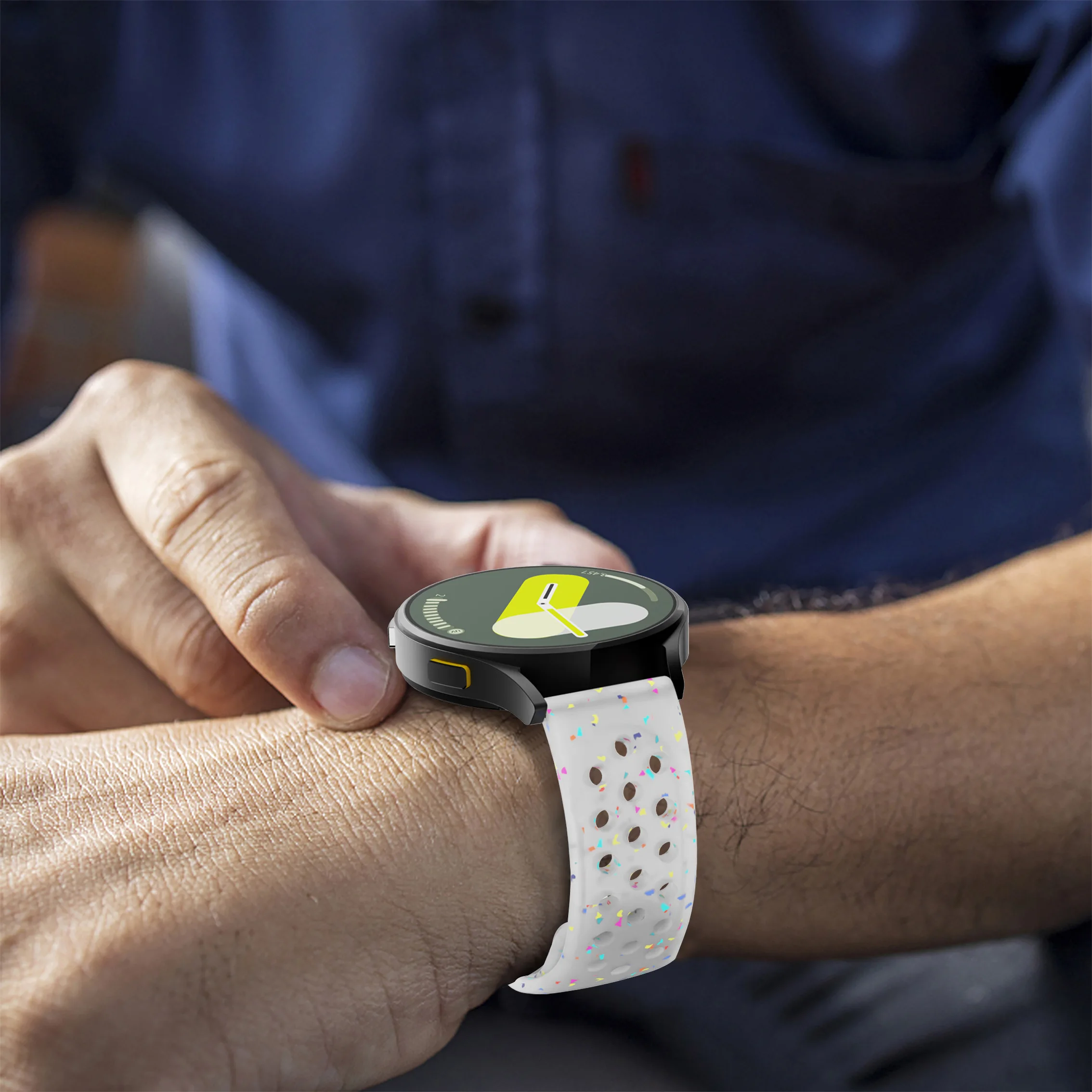 Premium Silicone Strap for Garmin Forerunner & Venu - Versatile Sizes Available