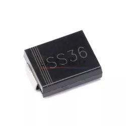 50PCS SMD Surface Mount Schottky Barrier Rectifier Diodes - 3A 60V (SS36 SMC)