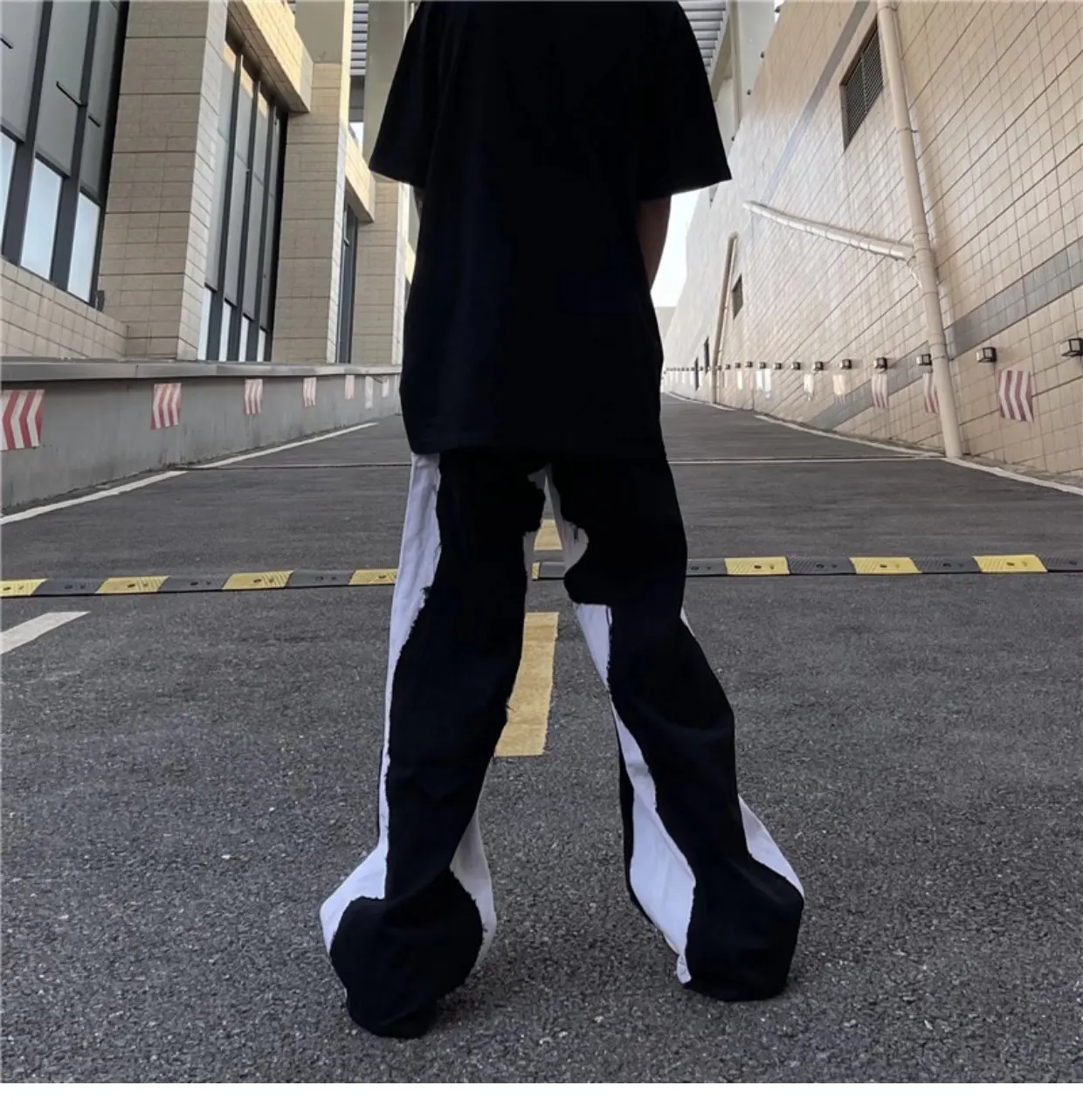 Pantalones vaqueros estilo Grunge para hombre y mujer, pantalón Vaquero recto estilo Hip Hop, ropa Y2K, 2022| | AliExpress