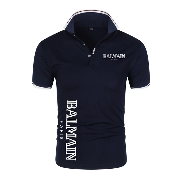 2022 Success Men's Summer New Premium Shirt Printed Polo Shirts Men's Casual Slim Fit Plus Size 6