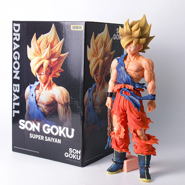 Bonecos desenhos animados dragon ball, cartas colecionáveis super saiyajin  son goku 3d, bonecos de desenho animado - AliExpress