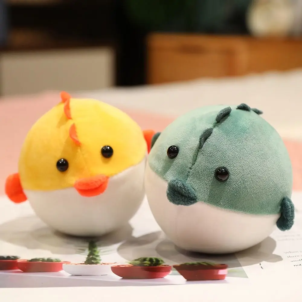 Stuffed Animal  Animal  Children Gift Decompression  Puffer Fish   Squeezes  Puffer Fish