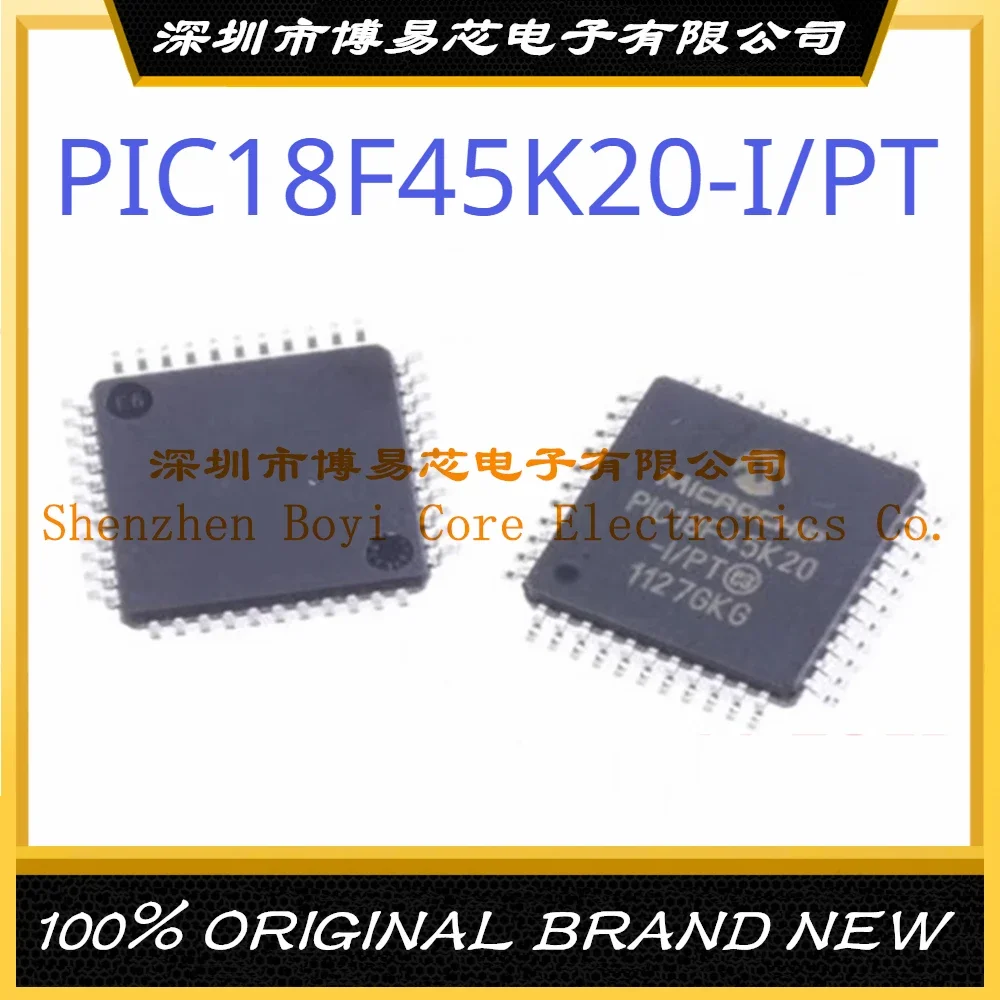 

1 PCS/LOTE PIC18F45K20-I/PT Package TQFP-44 New Original Genuine Microcontroller IC Chip (MCU/MPU/SOC)