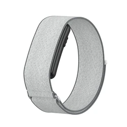 Sports Nylon Hook & Loop Strap - Armband Biceps Band and Woven Wristband Replacement Accessory - Arm band 420mm (Gray)