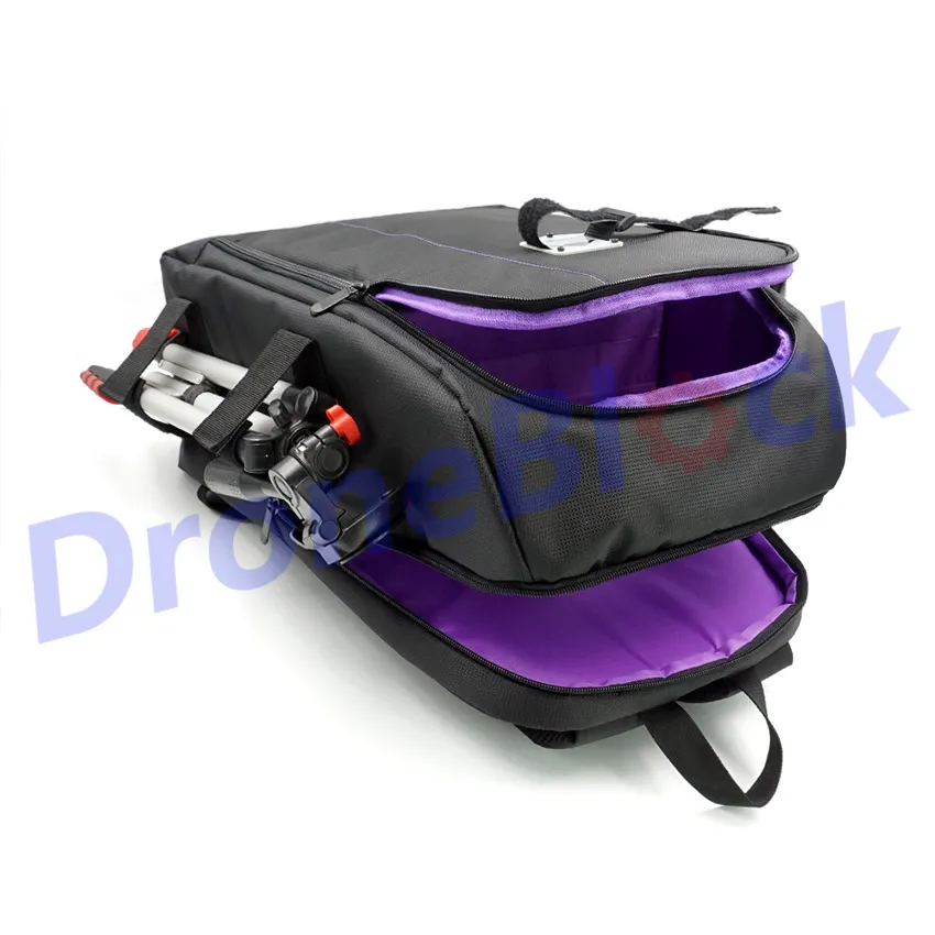 Sac à dos drone avec housse imperméable 45x32x20cm