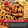 Emeril Lagasse Everyday 360 Air Fryer, 360° Quick Cook Technology, XL capacity,12 Pre-Set Cooking Functions including Bake 3