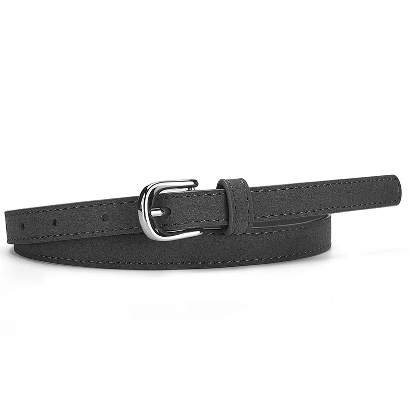 Chic Minimalist Women's Leather Belt - Versatile Accessory