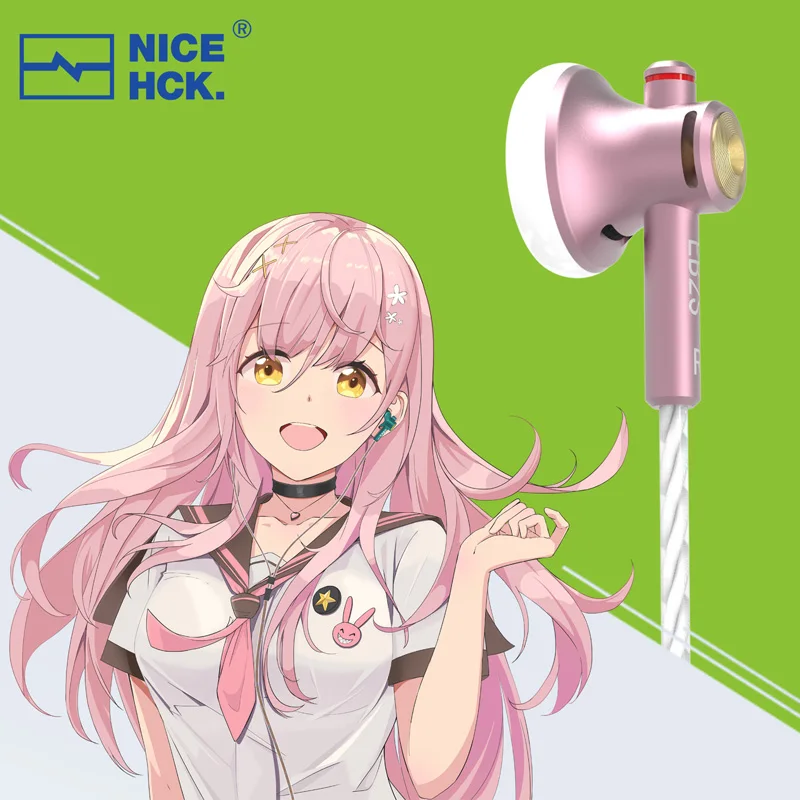 

Металлические наушники NiceHCK EB2S с ЧПУ, 3,5 мм, 4,4 мм, Hi-Fi, 15,4 мм