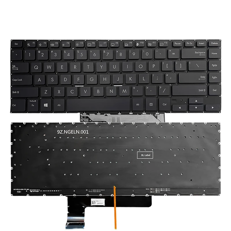 Retroilluminazione Nuova Tastiera Per Laptop Usa Per Asus Proart Studiobook Pro 17 W700 W700G W700G1T W700G2T W700G3T W700Gv