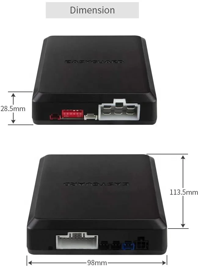 차량 경보 시스템 2웨이 리모컨 버튼 LCD 스마트 자동차 키 PKE 자동 잠금 및 해제 리모트 스타터 푸시 스타트 스톱 엔진